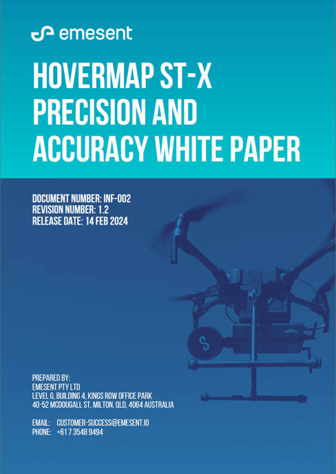 Cover - INF-002 - Hovermap ST-X Precision and Accuracy White Paper - 1.2