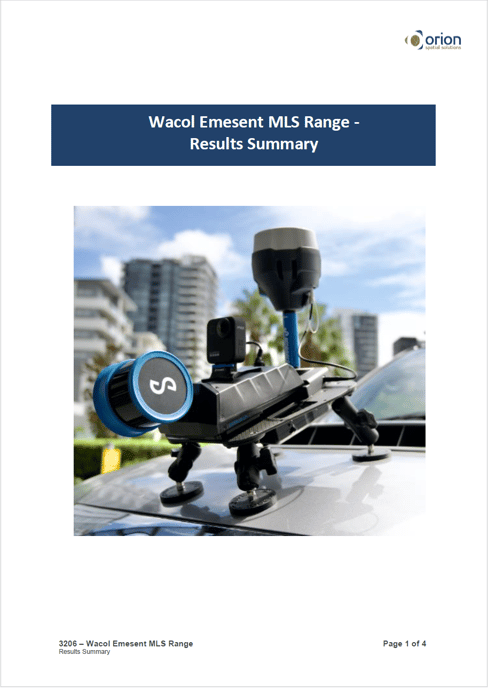 Cover - Vehicle RTK Accuracy Report - Orion Spatial Solutions-2