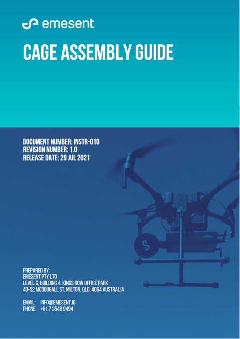 INSTR-010 - Cage Assembly Guide - 1.0