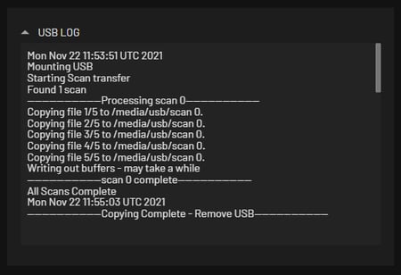 USB log