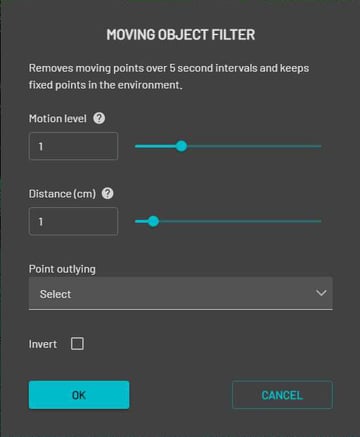 Moving Object Filter DB-1