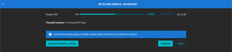 detecting targets